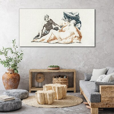 Vászonkép Mitológiai jelenet istenségekkel