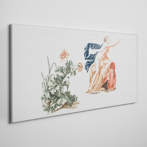 Vászonkép A természet és a művészet érzékisége