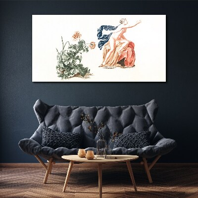 Vászonkép A természet és a művészet érzékisége