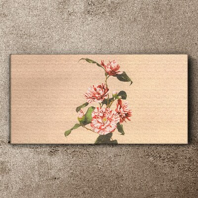 Vászonkép Finom árnyalatú virágmotívum