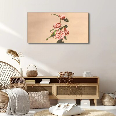 Vászonkép Finom árnyalatú virágmotívum