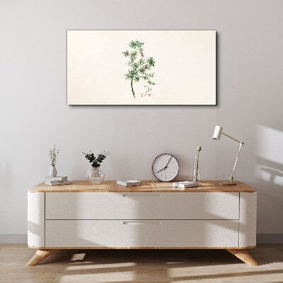 Vászonkép Finom növényzet pasztell színekben