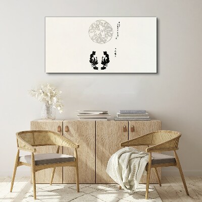 Vászonkép A természet egyensúlya monokrómban