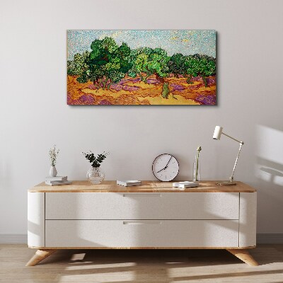 Vászonkép Olajbogyó a napon