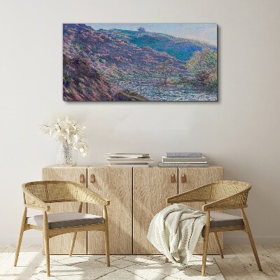 Vászonkép Purple Hills hajnalban
