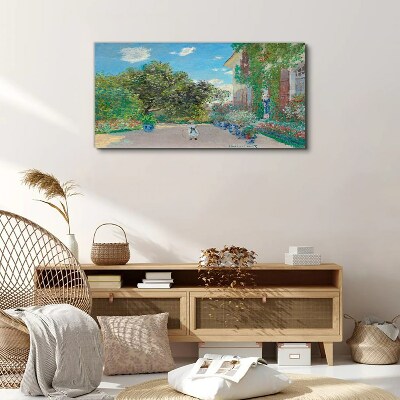 Vászonkép A kert Givernyben