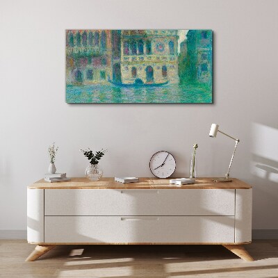 Vászonkép Velence pasztell színekben