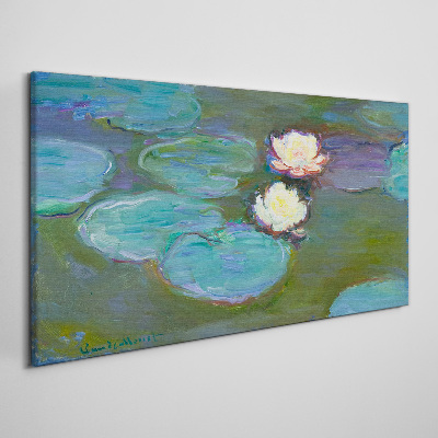 Vászonkép Tavirózsa