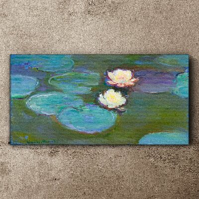 Vászonkép Tavirózsa