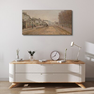 Vászonkép Egy utca Párizsban