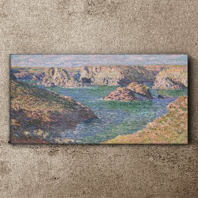 Vászonkép Tengerparti táj