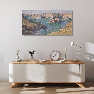 Vászonkép Tengerparti táj