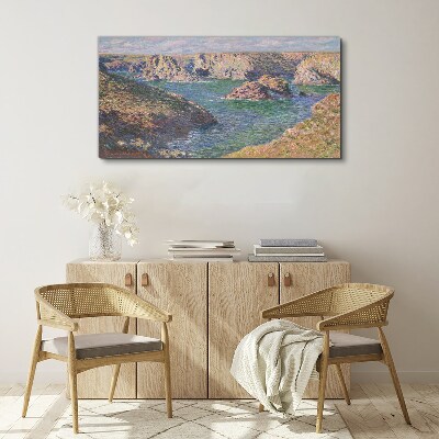 Vászonkép Tengerparti táj