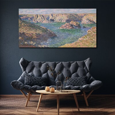 Vászonkép Tengerparti táj