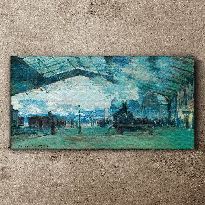 Vászonkép Párizsi pályaudvar