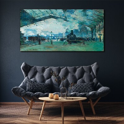 Vászonkép Párizsi pályaudvar