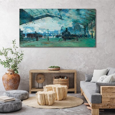 Vászonkép Párizsi pályaudvar