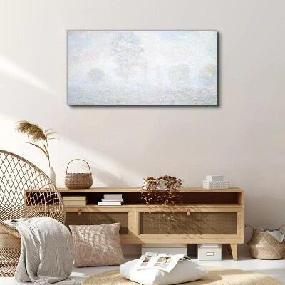 Vászonkép Ködös táj