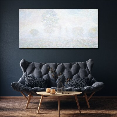 Vászonkép Ködös táj