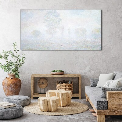 Vászonkép Ködös táj