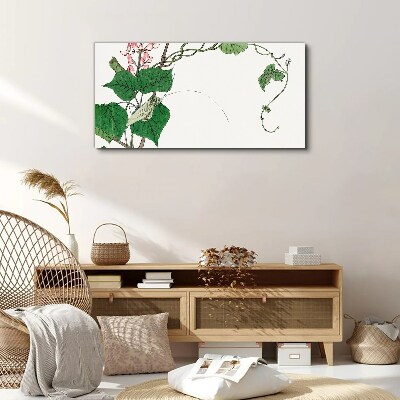 Vászonkép Virágok és rovarok harmóniában