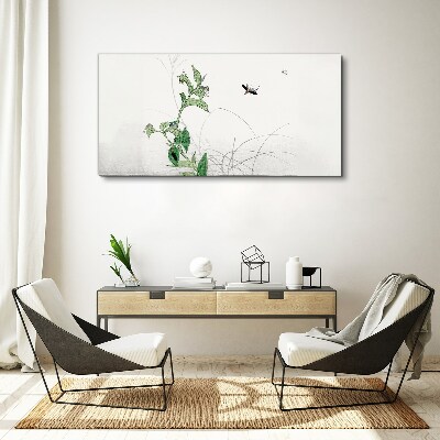 Vászonkép A természet finomsága pillangóval