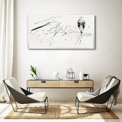 Vászonkép Madarak mozgásban