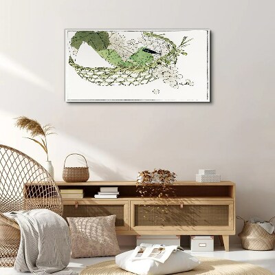 Vászonkép Zöld gyümölcskosár