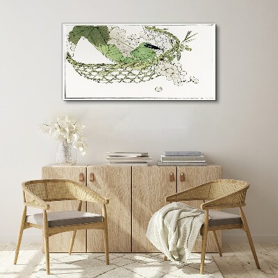 Vászonkép Zöld gyümölcskosár