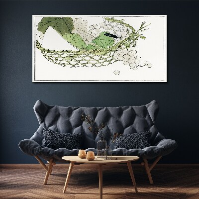 Vászonkép Zöld gyümölcskosár