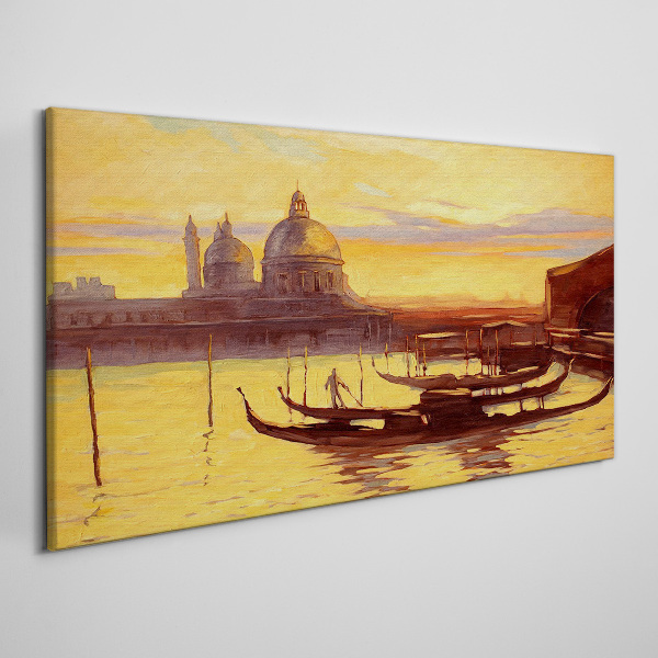Vászonkép Velence aranyvize