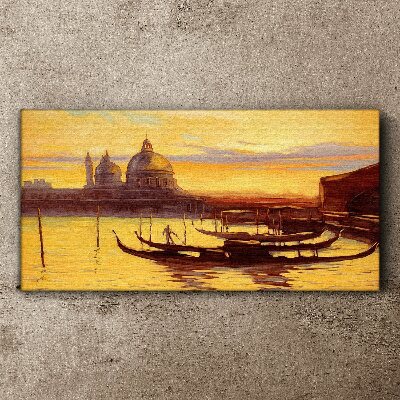 Vászonkép Velence aranyvize