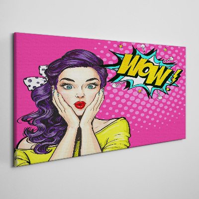Vászonkép Pop Art meglepetés