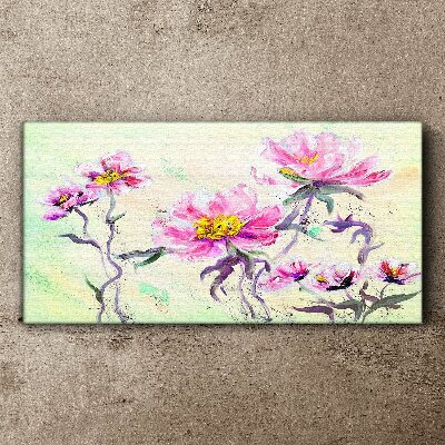 Vászonkép Virágos álmok finom árnyalatokban