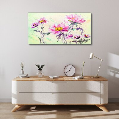 Vászonkép Virágos álmok finom árnyalatokban