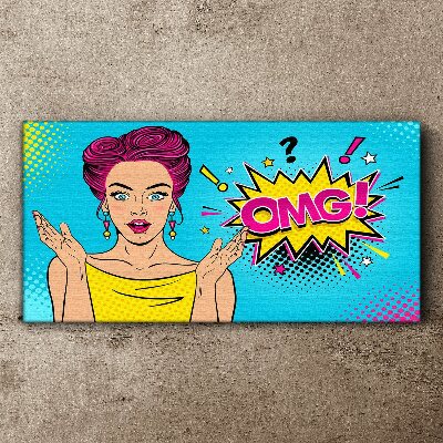 Vászonkép Pop Art meglepetés