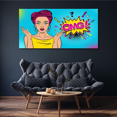 Vászonkép Pop Art meglepetés