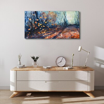 Vászonkép Őszi sikátor