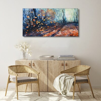 Vászonkép Őszi sikátor