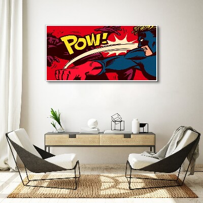 Vászonkép Szuperhős akcióban