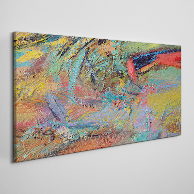 Vászonkép Színes absztrakt táj
