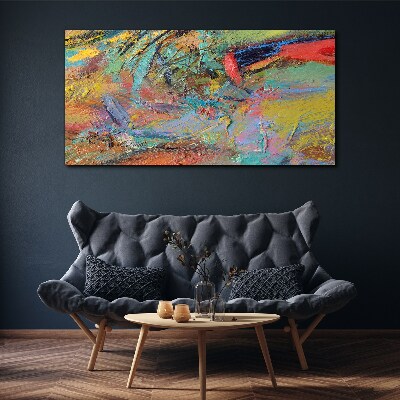 Vászonkép Színes absztrakt táj
