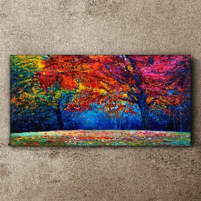 Vászonkép Színes őszi táj