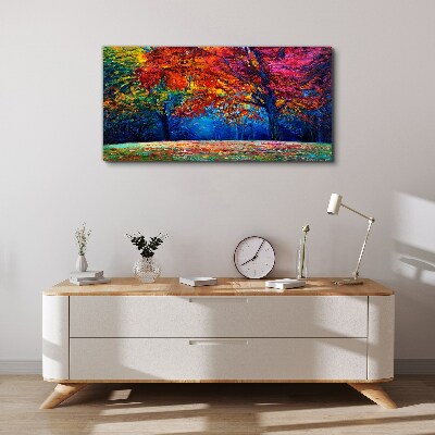 Vászonkép Színes őszi táj