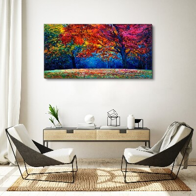 Vászonkép Színes őszi táj