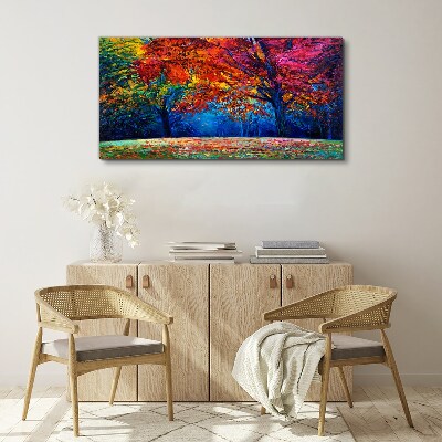 Vászonkép Színes őszi táj