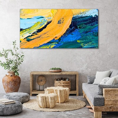 Vászonkép A színek hulláma mozgásban