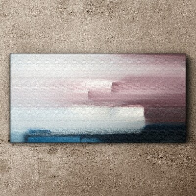 Vászonkép Absztrakt táj pasztell árnyalatokban