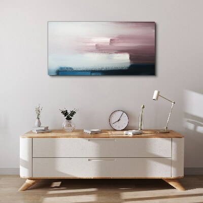 Vászonkép Absztrakt táj pasztell árnyalatokban