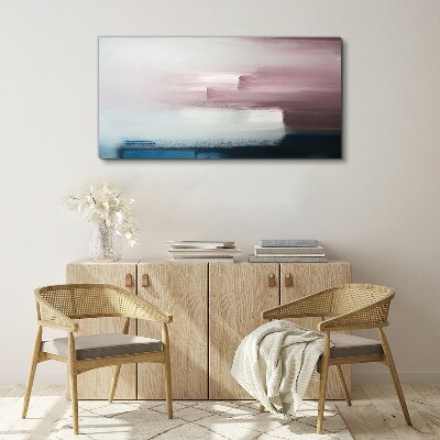 Vászonkép Absztrakt táj pasztell árnyalatokban